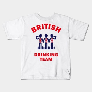 British Drinking Team (Booze / Beer / Alcohol) Kids T-Shirt